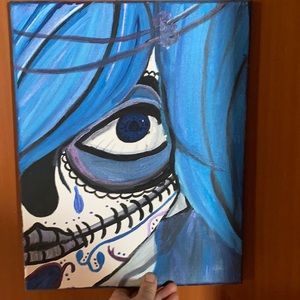 2ft 11 inch canvas acrylic face painting